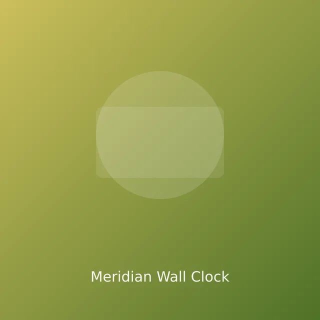 Meridian Wall Clock [demo]